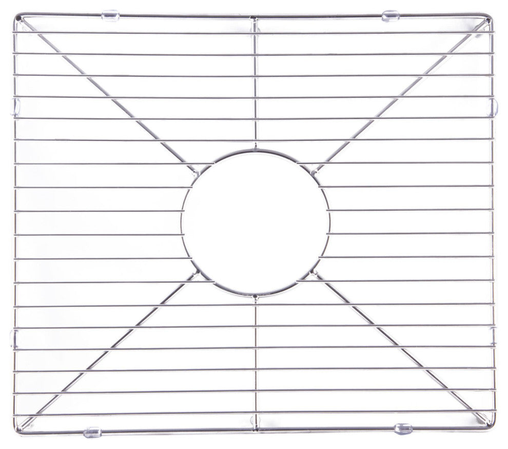 ALFI brand ABGR3918 Stainless Steel Bottom Sink Rack - Stainless Steel