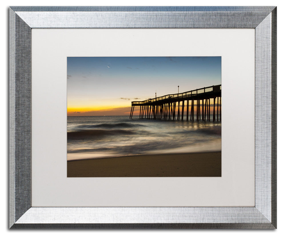 PIPA Fine Art 'Motion of the Ocean' Matted Framed Art, 20x16