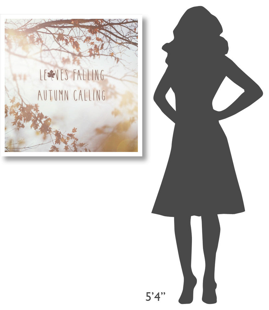 "Autumn Calling I" Digital Paper Print by Laura Marshall, 32"x32"