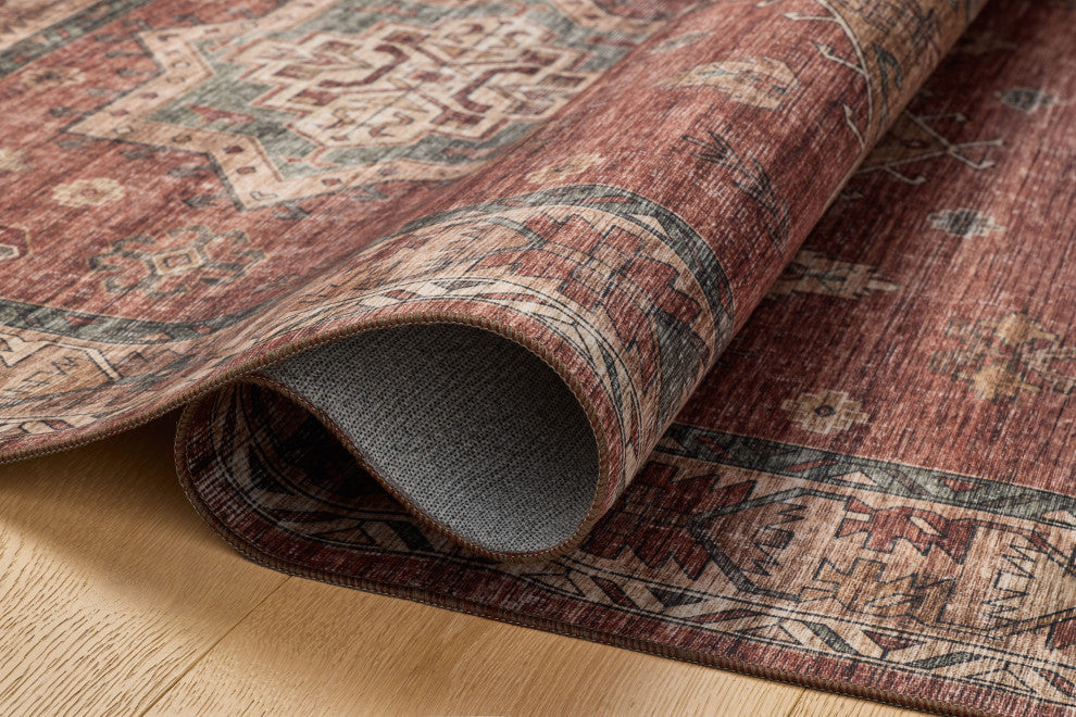 Loloi Washable Anniston Spice/Multi Rug, 7'6"x9'6"