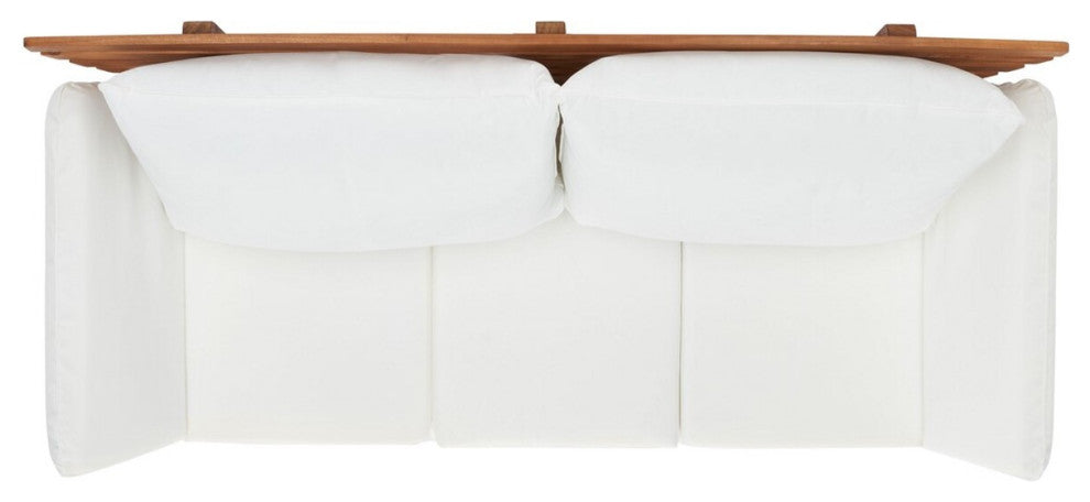 Safavieh Emely Outdoor Daybed, Natural/Beige