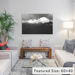 "Hurricane Ridge II" by Laura Marshall, 26x18x1.5