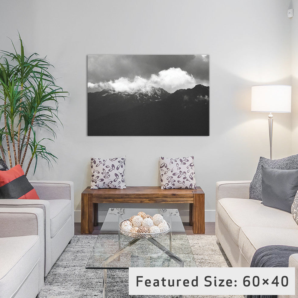 "Hurricane Ridge II" by Laura Marshall, 26x18x1.5