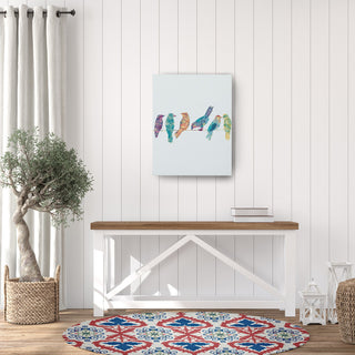 Bombay Spring Chenille Rug, Dark Cobalt Blue, 5' Round