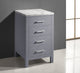 Caroline Parkway 20" Side Cabinet, Gray