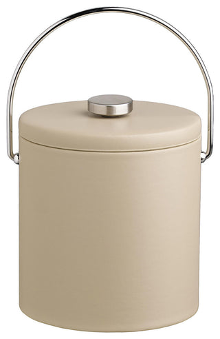 Kraftware Contempo Beige Ice Bucket, 3 qt.