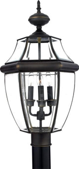Quoizel Newbury Three Light Outdoor Lantern NY9043Z