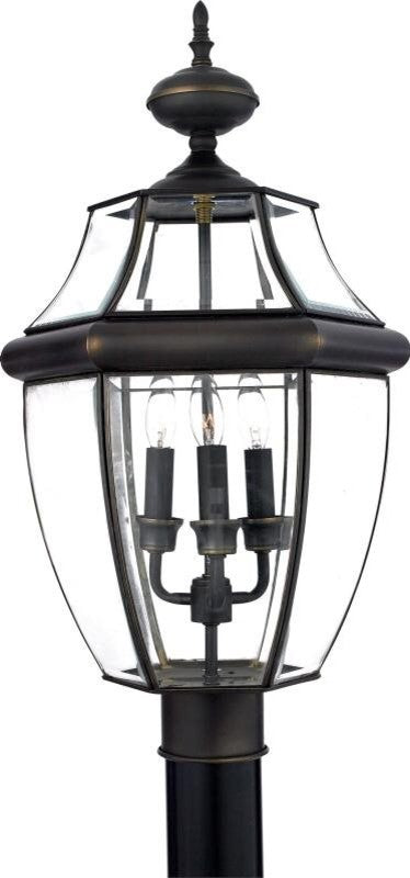 Quoizel Newbury Three Light Outdoor Lantern NY9043Z