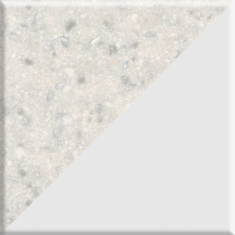 Transolid Charlotte 49"x22" Single Bowl Vanity Top, Frost