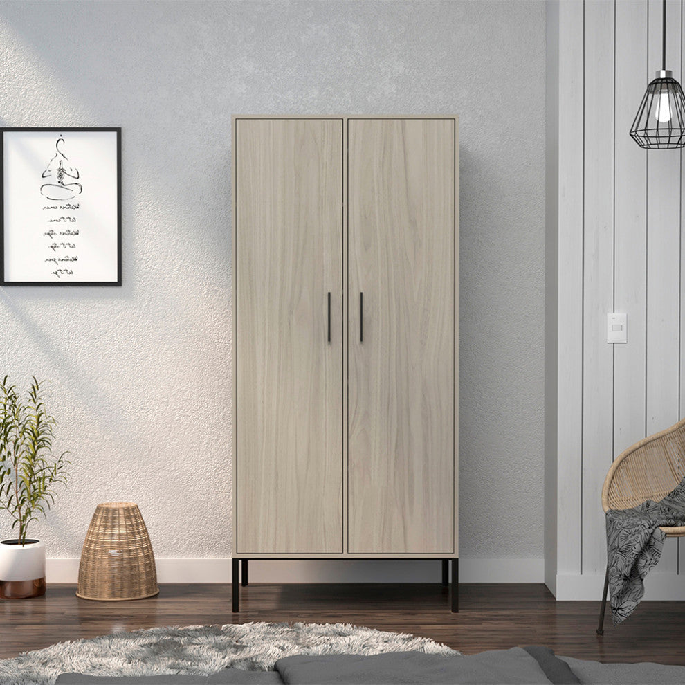 Talmage Modern Armoire Cabinet