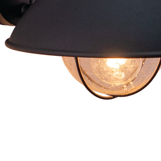 Harwich 10" Outdoor Wall Light Textured Black