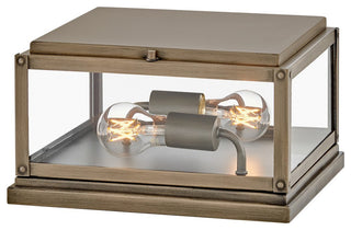 Max LED Pier Mount, Burnished Bronze