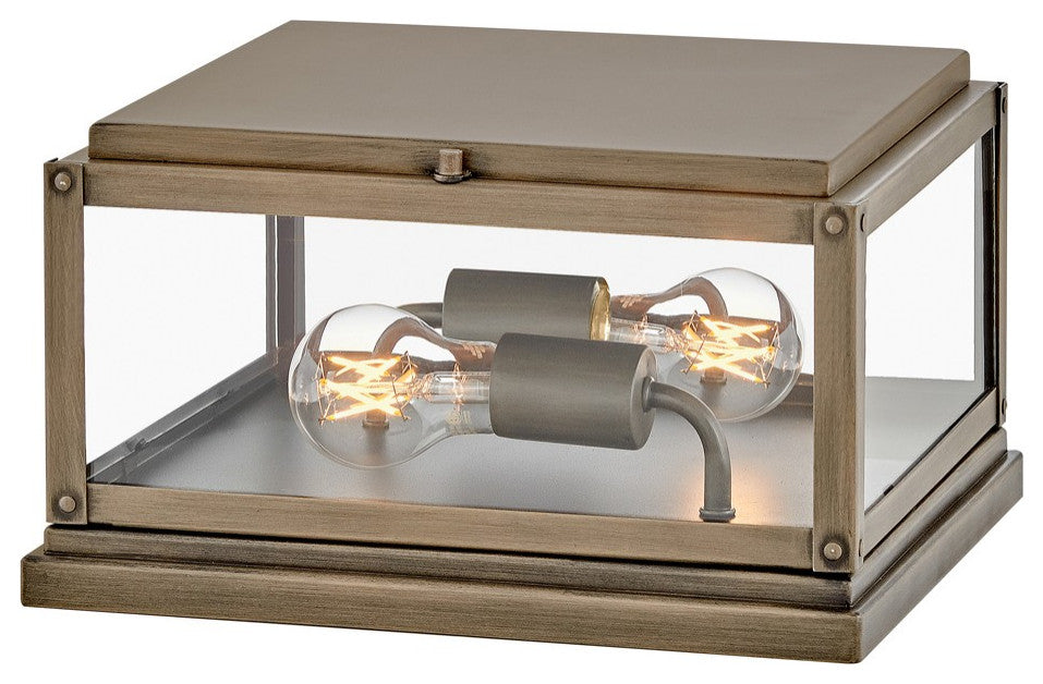 Max LED Pier Mount, Burnished Bronze