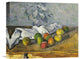 "Apples and a Napkin" Stretched Canvas Giclee by Paul Cezanne, 16"x13"