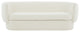 Safavieh Couture Mariano Curved Sofa, Ivory