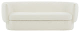 Safavieh Couture Mariano Curved Sofa, Ivory
