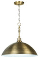 1 Light Large Pendant, Legacy Brass Finish - Craftmade Timarron 35993-LB