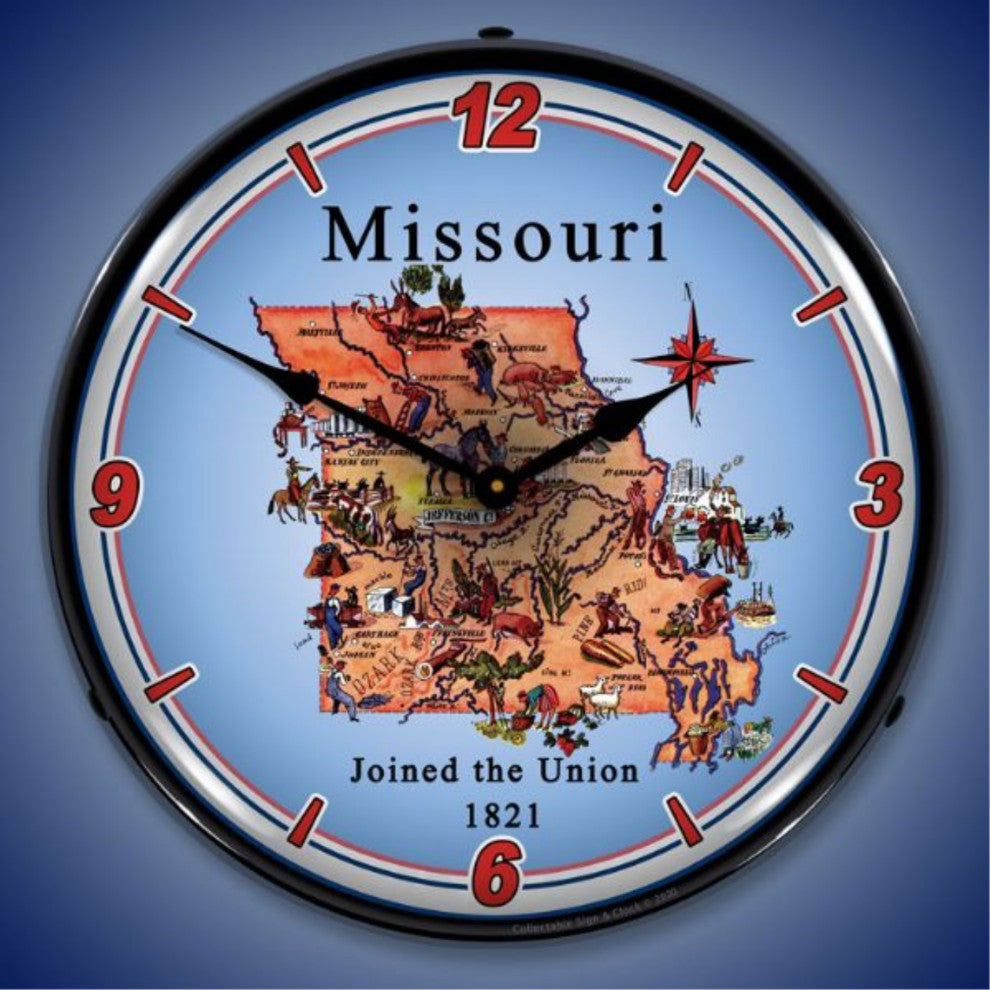 20041107 State of Missouri Clock