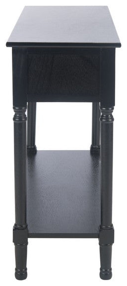 Safavieh Allura 2 Drawer Console Table, Black