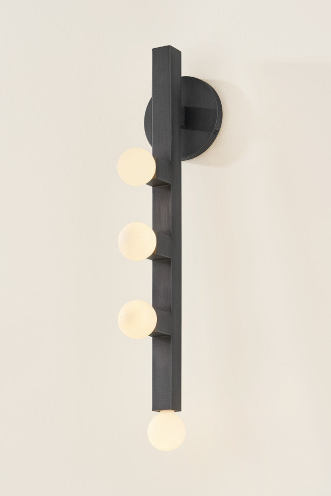 Sutter 21.5" High Graphite Wall Sconce
