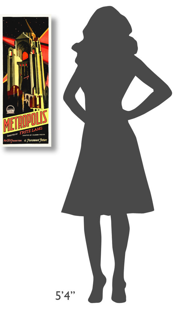 "Metropolis" Stretched Canvas Giclee by Hollywood Photo Archive, 12x30"