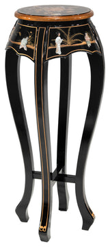 Black Lacquer Plant Stand Royal Ladies
