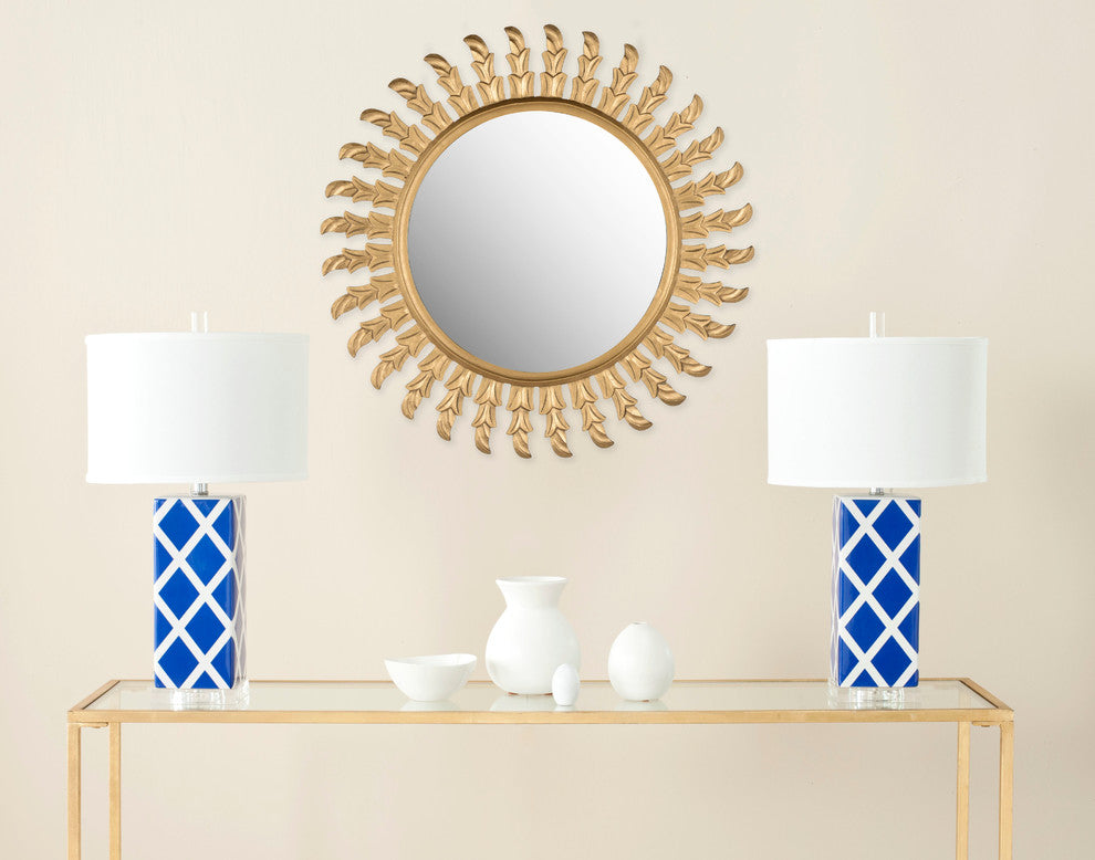 Safavieh Inca Sun Mirror, Gold