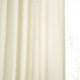 Antique Lace Linen Sheer Curtain Single Panel, 50"x108"