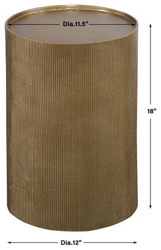 Uttermost Adrina Drum Accent table