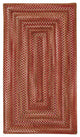 Capel Manchester Redwood 0048_500 Braided Rugs - 24" X 8' Runner Concentric Rect