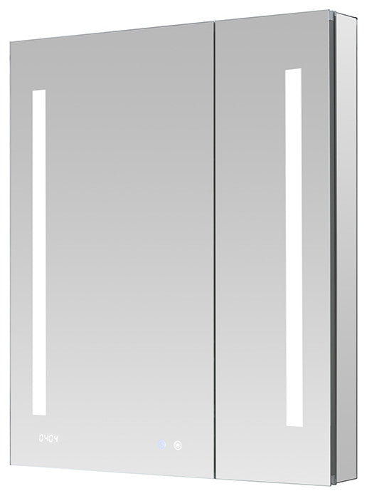 Signature Royale 30" LED Medicine Cabinet Defogger, Adjustable Magnifying Mirror