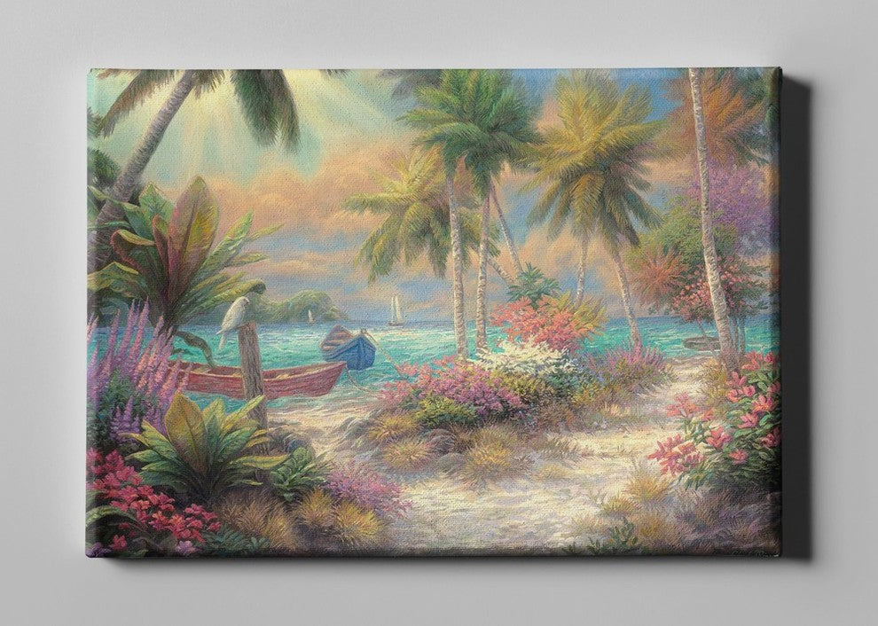 Cortesi Home "Isle of Palms" by Chuck Pinson, Giclee Canvas Wall Art, 18"x26"