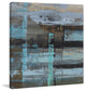 "Urban Construct I" Painting Print on Canvas by Julie Joy