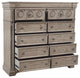 Kingsbury 10 Drawer Master Chest by Pulaski Furniture