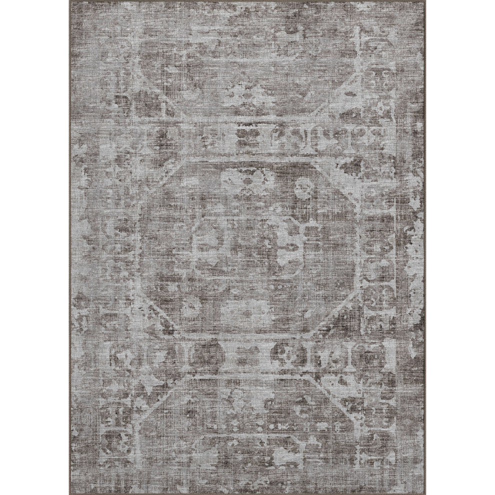 Aberdeen AB2 Coffee 3' x 5' Rug