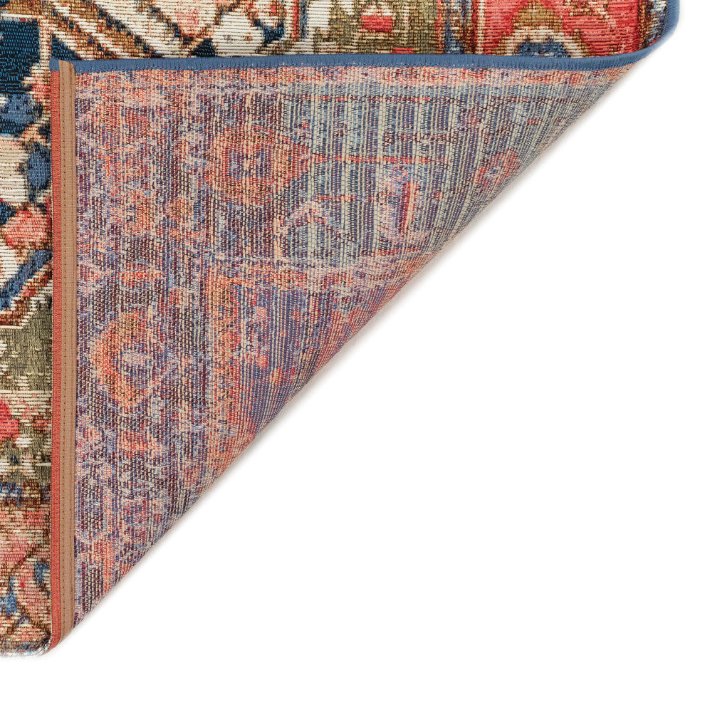 Marina Heriz Indoor/Outdoor Rug, Red, 1'11"x7'6"