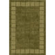 Petra High-Low Wool-Blend Area Rug, Verdant Green 10'' x 14''