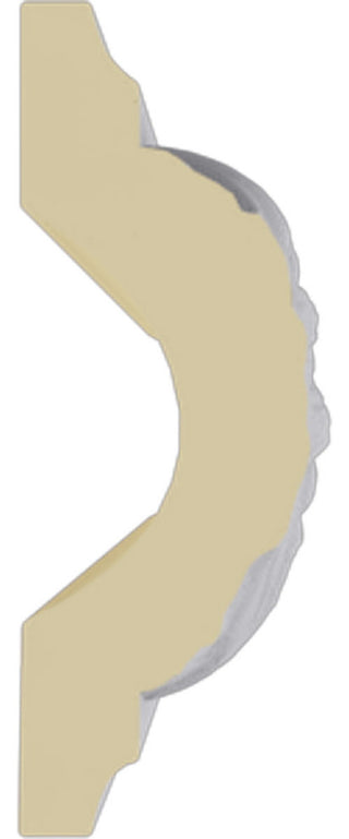 3"H x 1 1/8"P x 96"L Dublin Leaves Panel Moulding