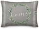 Home Wreath 14x20 Spun Poly Pillow