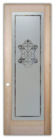 Pantry Door - Granada - Douglas Fir (stain grade) - 24" x 80" - Knob on Left...