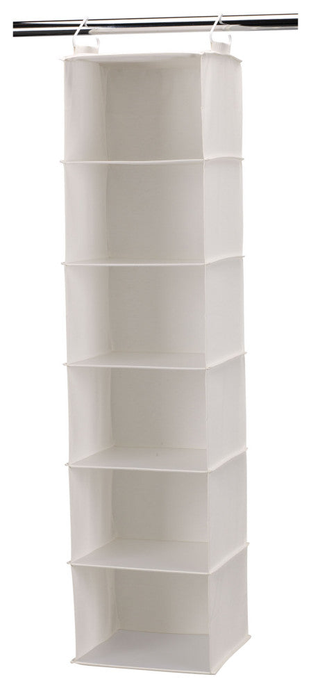 6-Shelf Hanging Closet Organizer