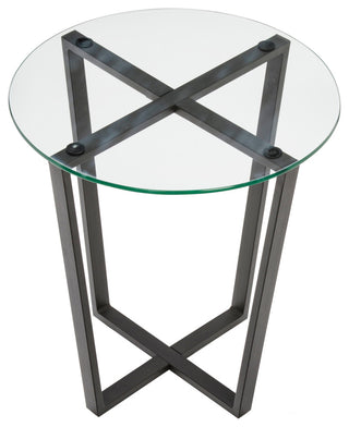 Mango Steam Metro Coffee and End Table, Clear, End Table