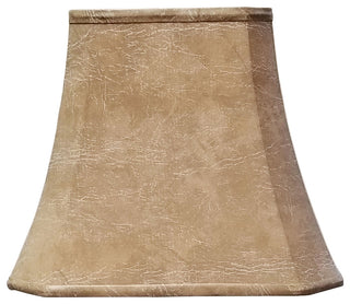 Royal Designs Rectangle Cut Corner Lamp Shade, Mouton, 6.5x12x10
