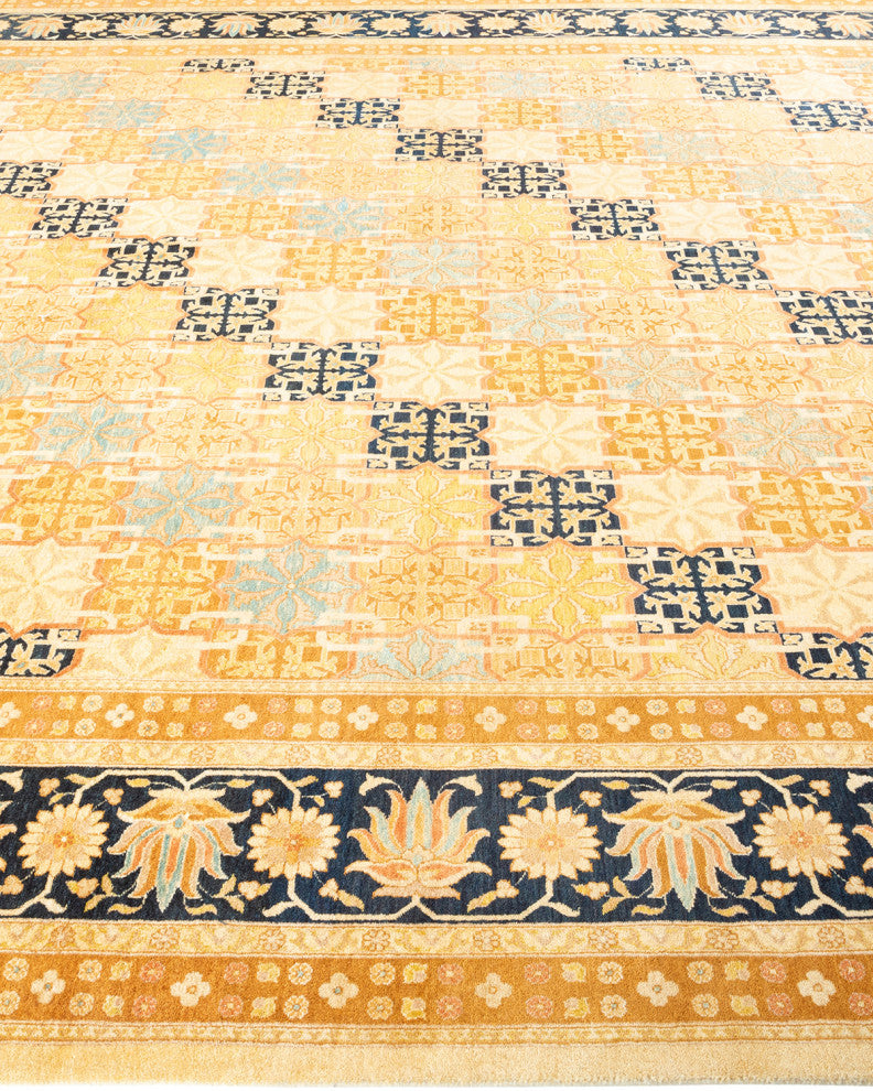 Mogul, One-of-a-Kind Hand-Knotted Area Rug Ivory, 9' 1" x 12' 2"