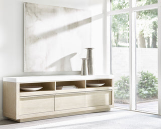 Bernhardt Solaria Entertainment Credenza With 3 Drawers