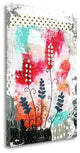 "Colorful Flowers" By Sarah Ogren, Giclee Print on Gallery Wrap Canvas