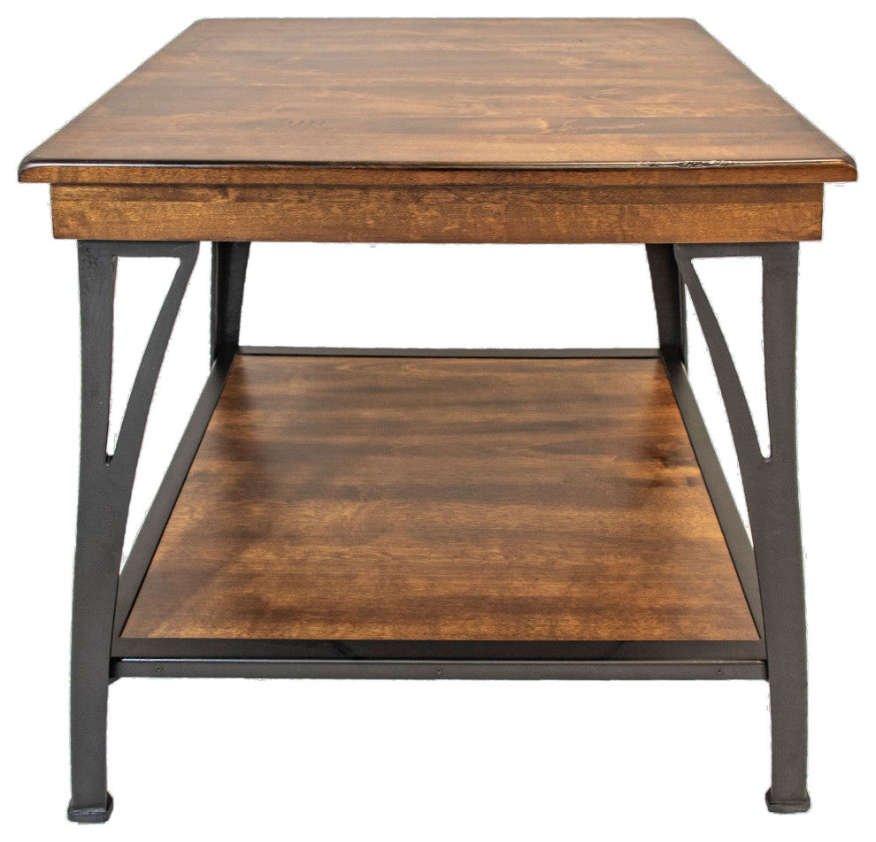 The District 24" Wide End Table, Copper