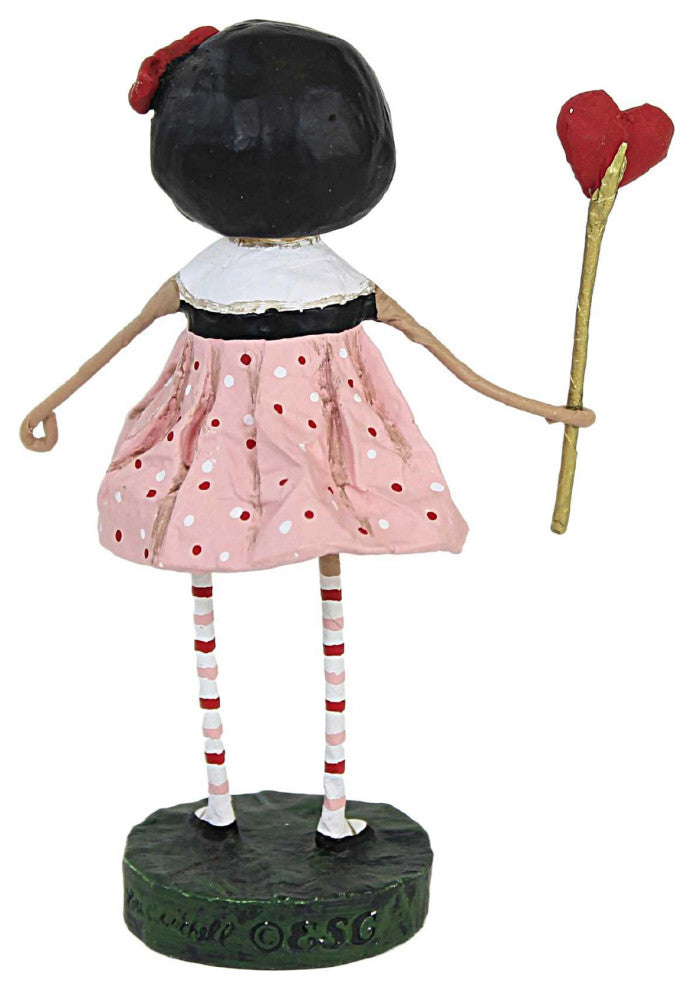 Lori Mitchell Brookie's Hug Polyresin Valentine's Day Love Heart 13340.
