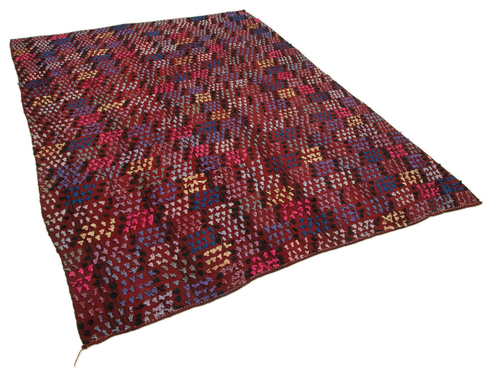 Rug N Carpet - Handmade Turkish 5' 10'' x 8' 0'' Contemporary Kilim Rug