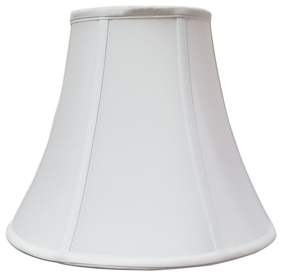 Royal Designs True Bell Lamp Shade, White, 7"